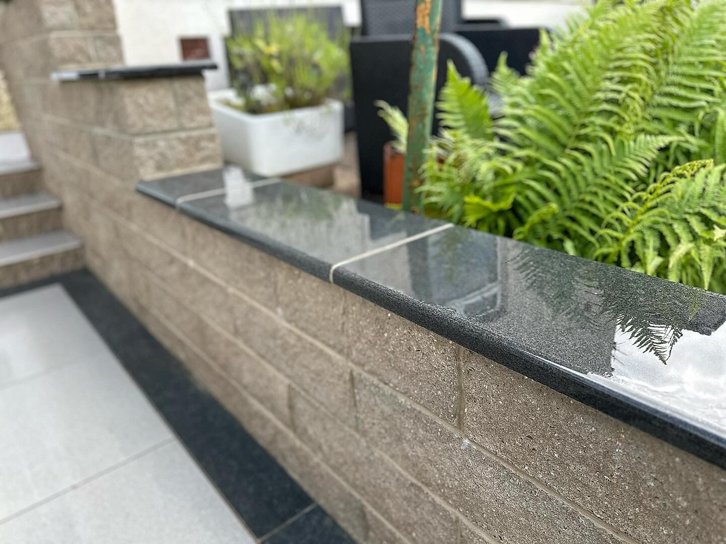 Castle Composites Granite Coping Stones – End Piece