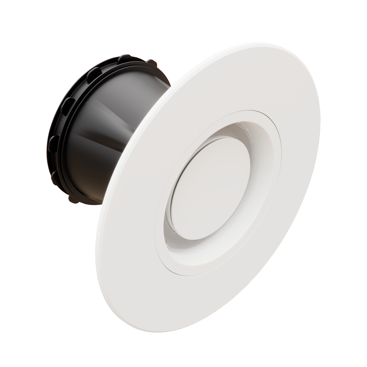 Haelix Stella Retrofit Ventilation Valve with Integrated LED Light 125mm