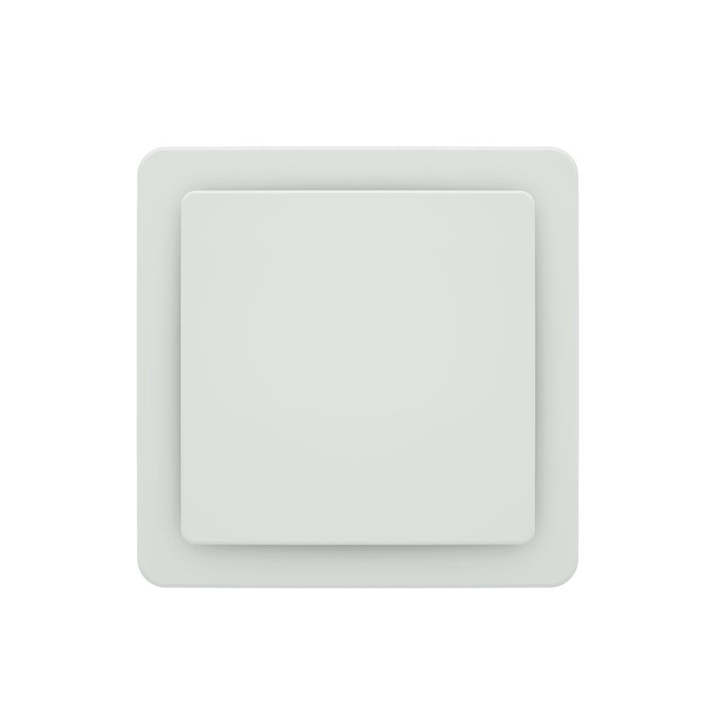 Ubbink Haelix Quadro Air Valve 125mm Square White