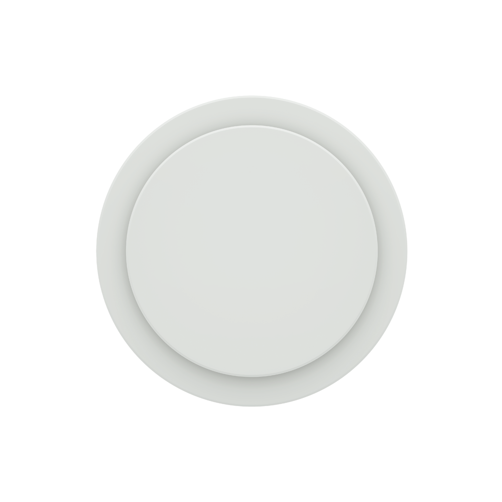 Ubbink Haelix Rondo Air Valve 125mm White