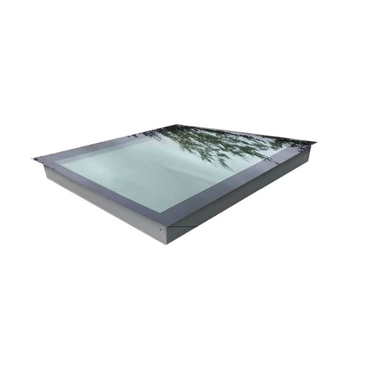 Infinity Frameless Flat Glass Rooflight - Double Glazed