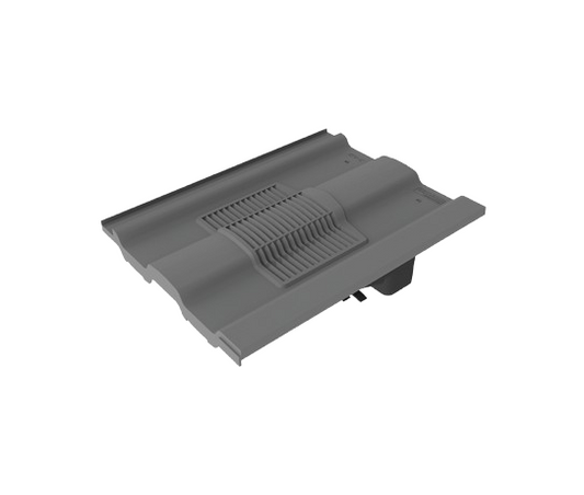 Large Castellated Roof Tile Vent Complete with Pipe Adaptor