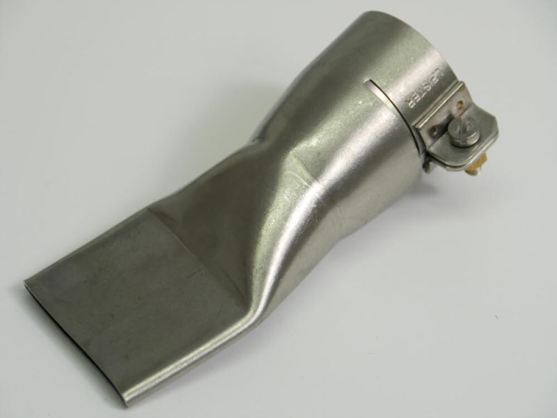 Leister 40mm Wide Slot Welding Nozzle - Standard and Angled