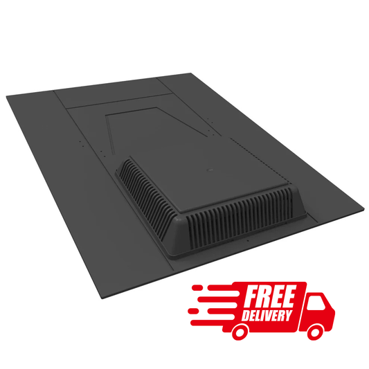 Manthorpe Hooded Slate Vent – Black