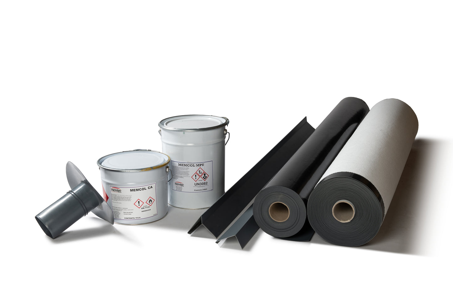 Memtec EMF PVC Single Ply Membrane Dark Grey 1.5mm - Mechanically Fixed