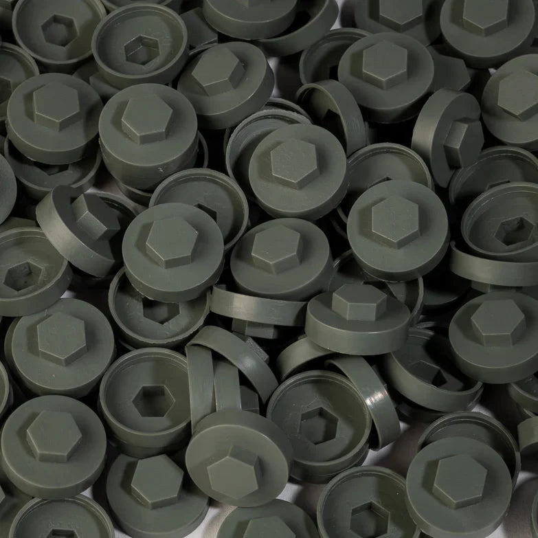 19mm Colour Screw Caps – Bag of 100