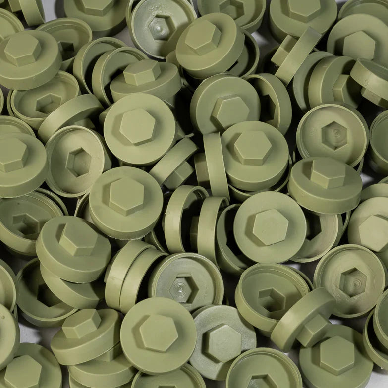 19mm Colour Screw Caps – Bag of 100