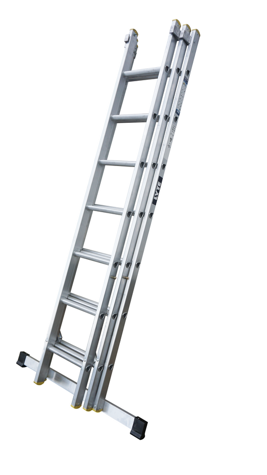 Professional Trade 3 Section Extension Ladder - LytePro NGLT EN131-2