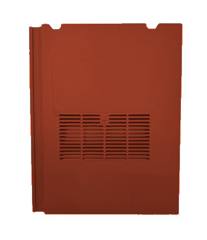 Thin Leading Edge Concrete Roof Tile Vent with 110mm Pipe Adaptor