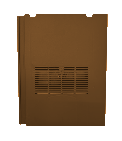Non-Profile Concrete Roof Tile Vent with Pipe Adaptor