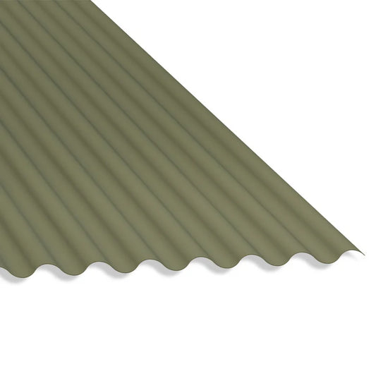 Corrugated Steel Roof Sheets 13/3 Profile - 0.5mm Thick - Polyester Coated