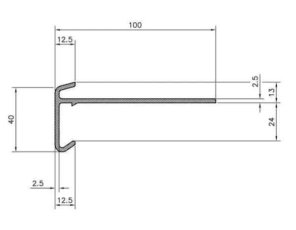 Paptrim GRP Roofing Felt Drip Trim
