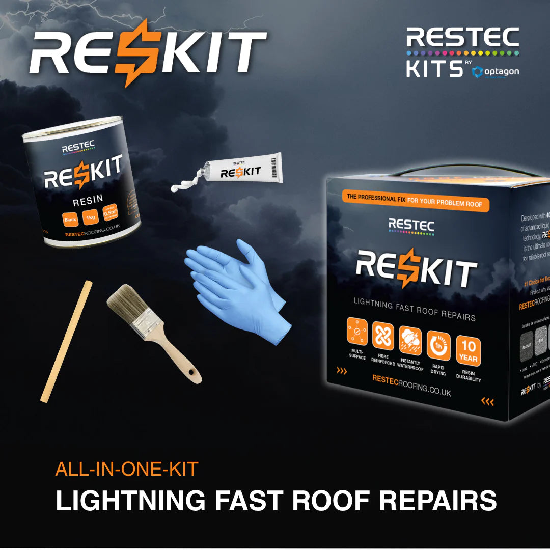 Rec Kit Rouf Restec RESKIT Flat Roof Repair Kit – Flat Roofing Systems