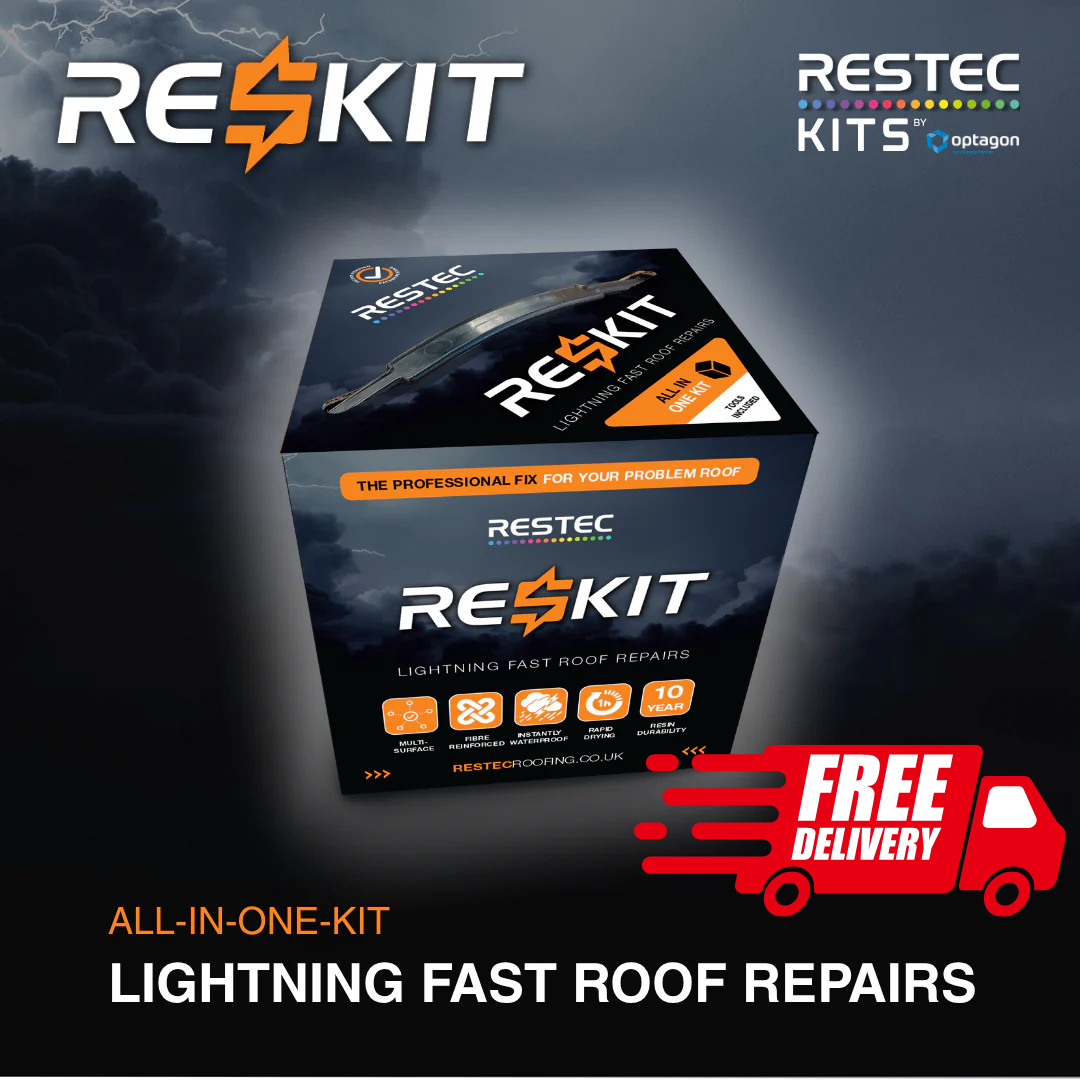 Reskit R13 Restec RESKIT Flat Roof Repair Kit – Flat Roofing Systems