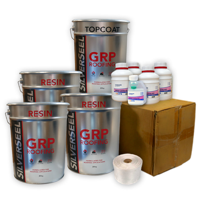 Silverseel GRP Fibreglass Roofing Kits 450g CSM