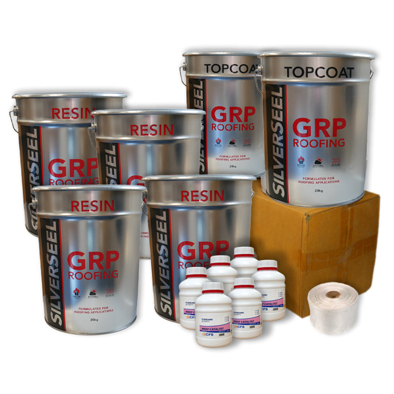 Silverseel GRP Fibreglass Roofing Kits 450g CSM