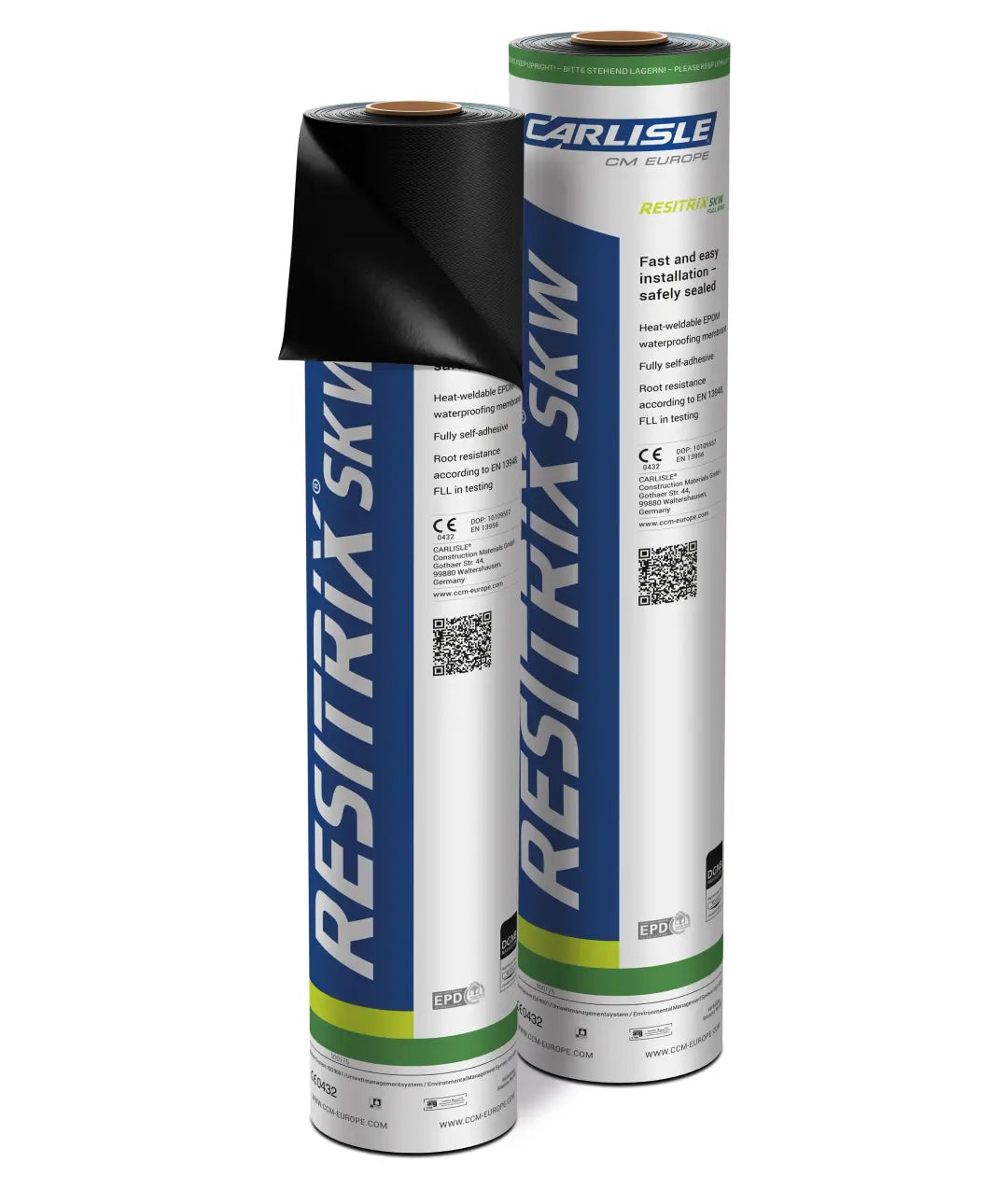 Resitrix SKW Full Bond Self-Adhesive EPDM Waterproofing Membrane - Full Pallet (20 Rolls)