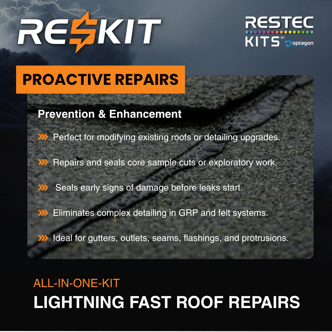 Restec RESKIT Flat Roof Repair Kit