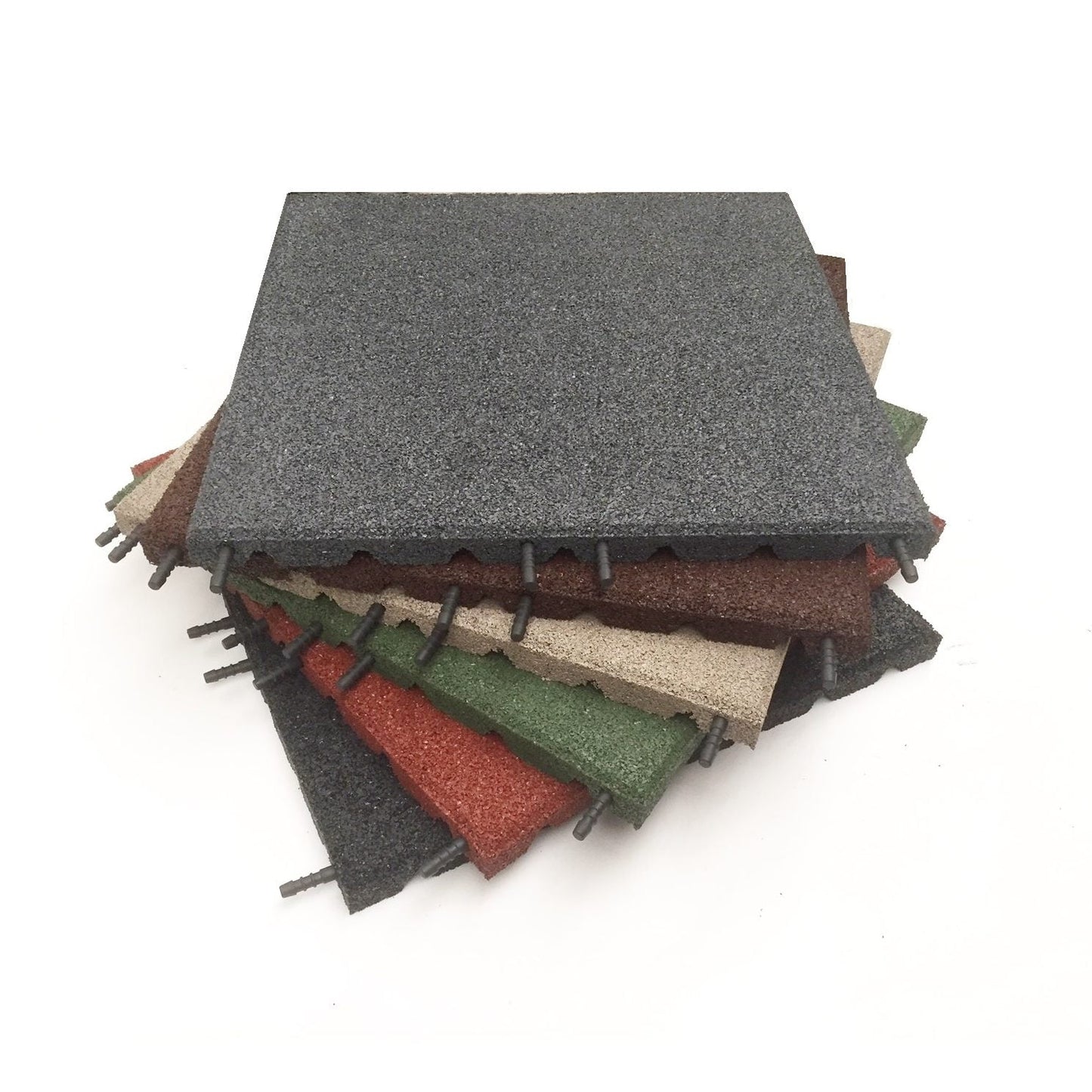 Castleflex Rubber Promenade Tiles