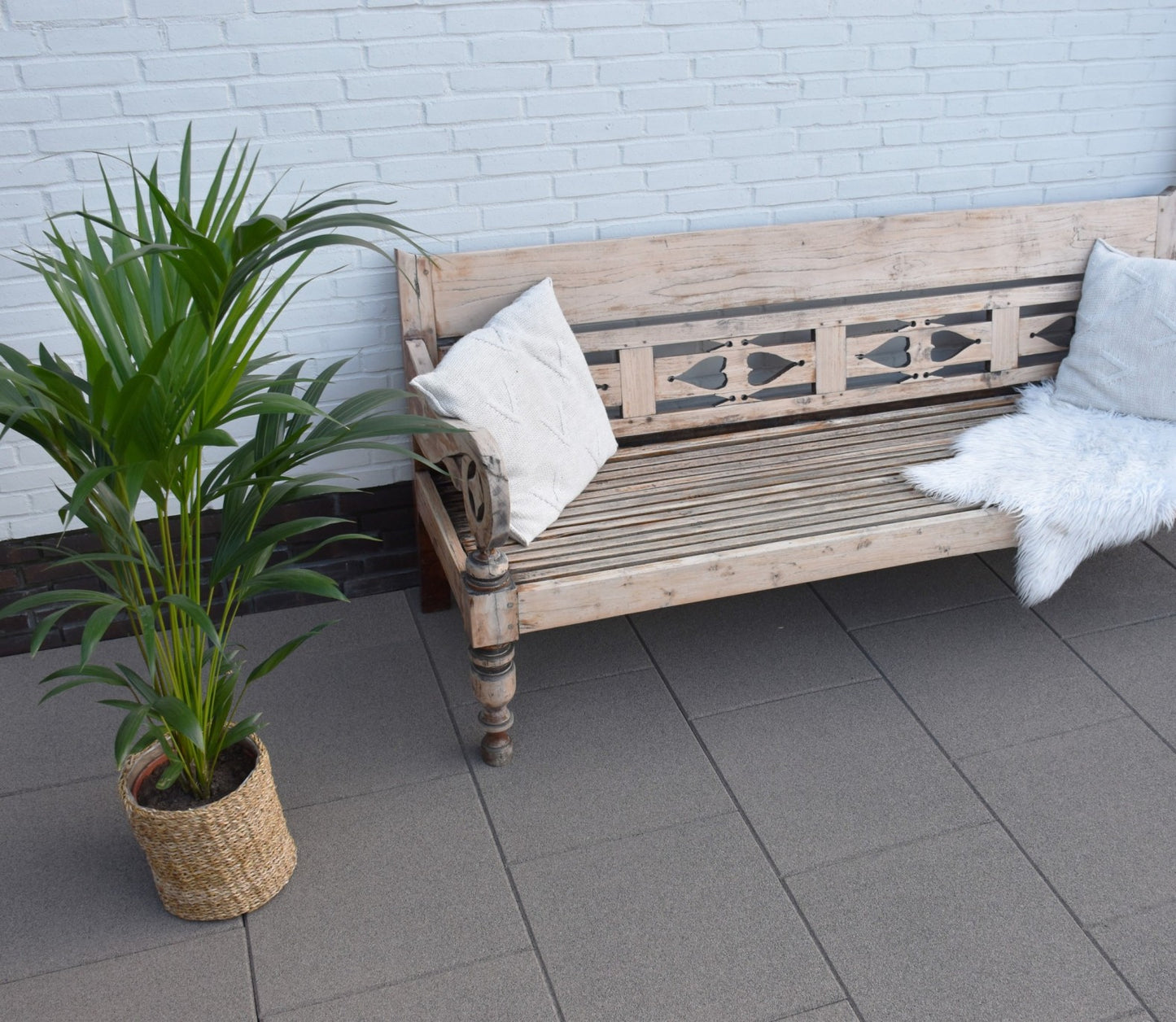 Castleflex Rubber Promenade Tiles