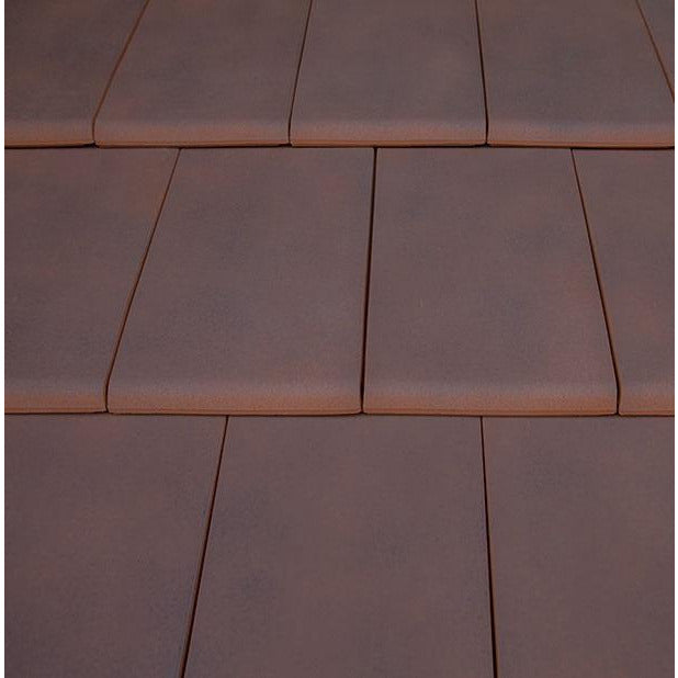 Planum Clay Interlocking Low Pitch Roof Tiles 10 degrees - All Colours