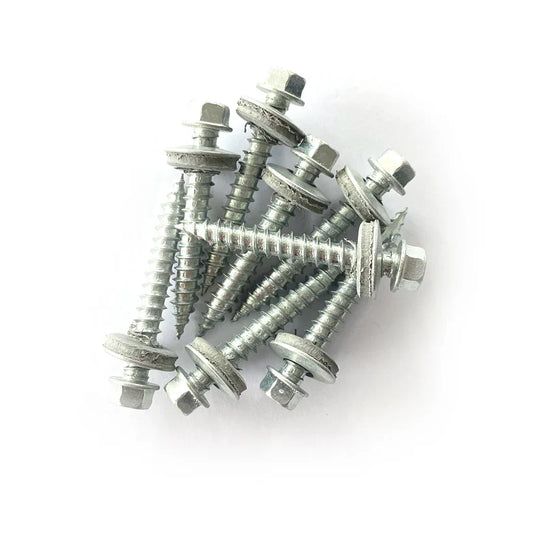 19mm Sheet Screws with 16mm Bonded Washer for Timber – Bag of 100