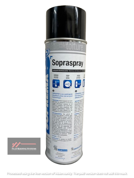 Sopraspray Quick Drying Bitumen Primer Spray 500ml