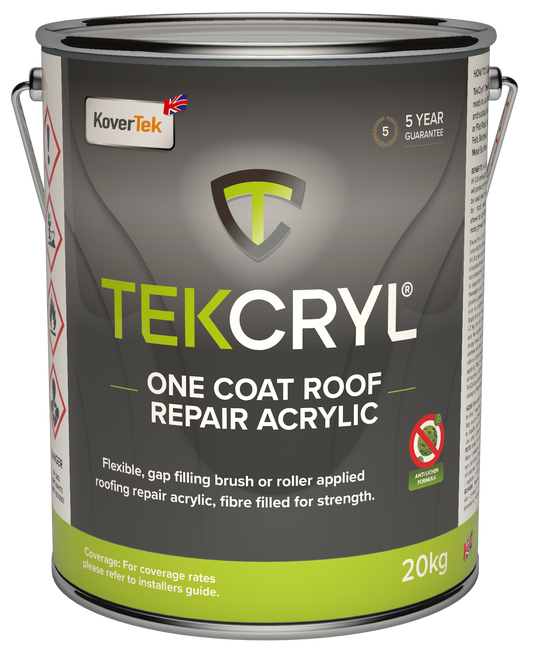 Kovertek TekCryl One Coat Acrylic Roof Repair Coating