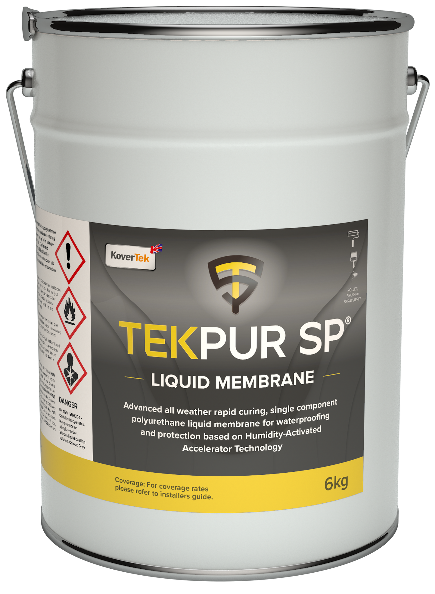 Kovertek TekPur SP Polyurethane Liquid Roofing System