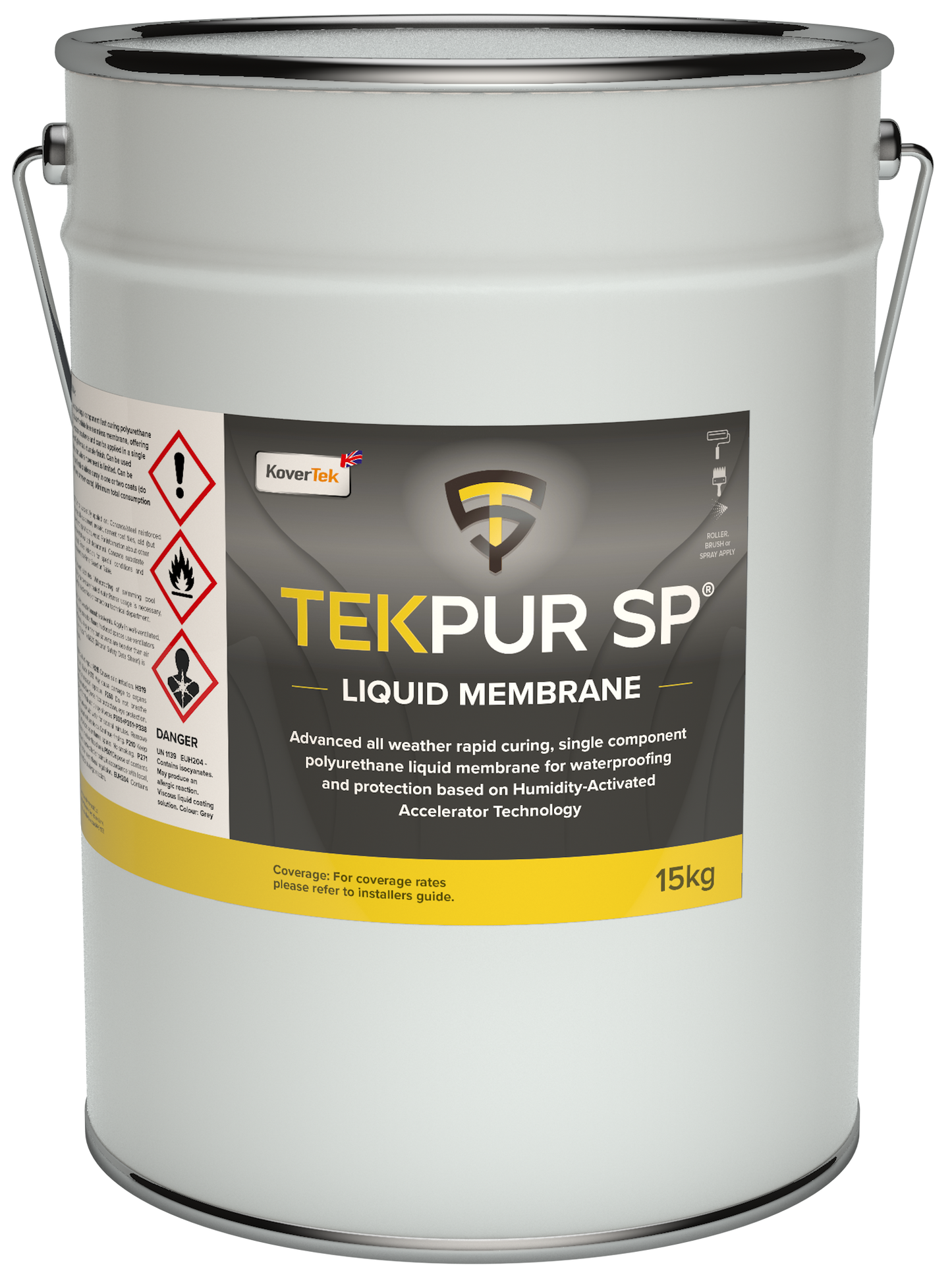 Kovertek TekPur SP Polyurethane Liquid Roofing System