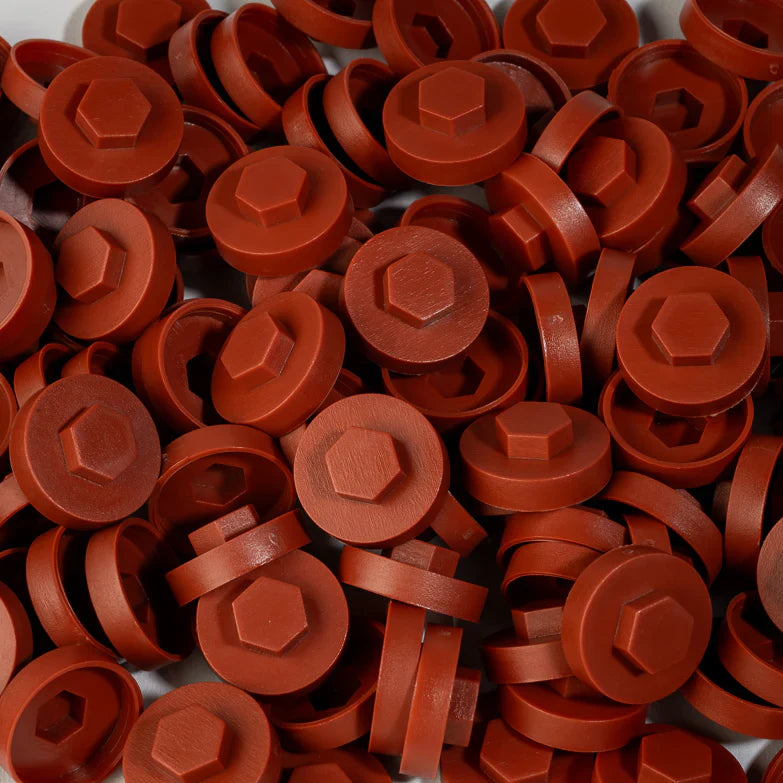 19mm Colour Screw Caps – Bag of 100