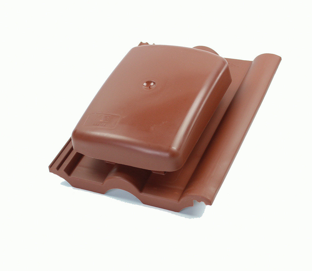 Ubbink UB19 Double Roman Hooded Roof Tile Vent