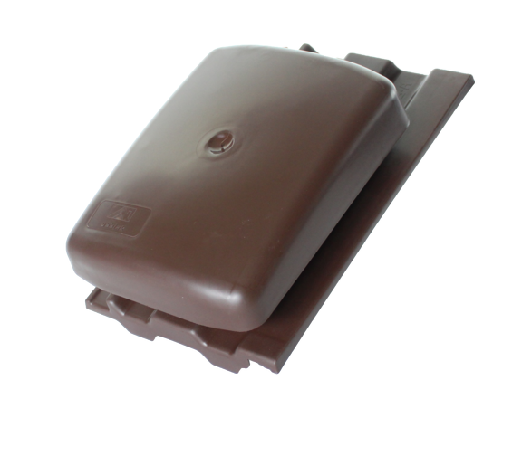 Ubbink UB19 Hooded Roof Tile Vent for Ludlow Plus and Redland 49