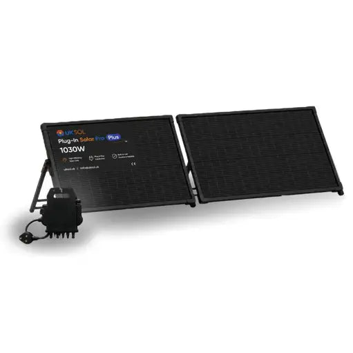 UKSOL 1030W Pro Compact Plug-In Solar Panel Hybrid Mount Kit