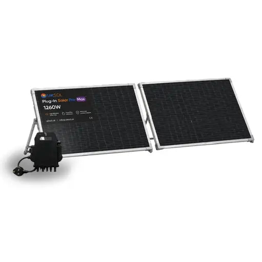 UKSOL 1260W Pro Compact Plug-In Solar Panel Hybrid Mount Kit