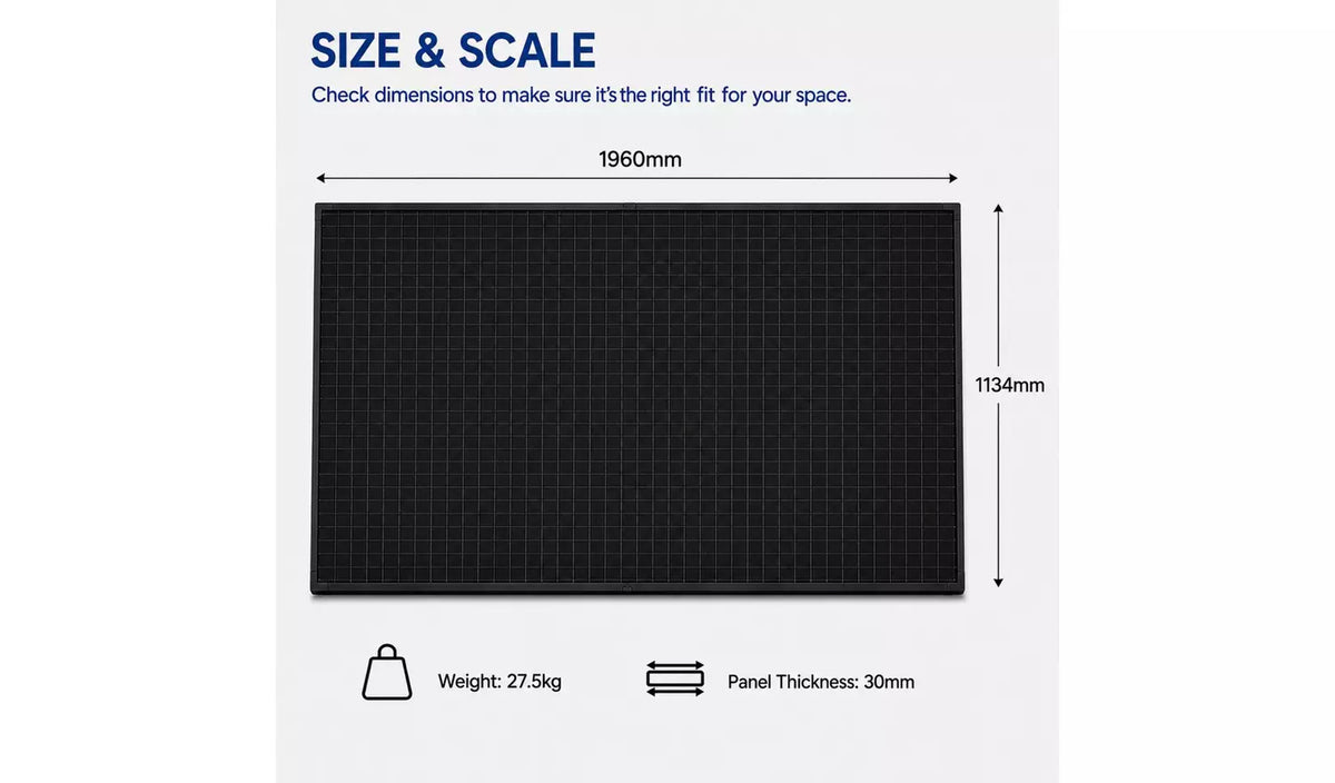 UKSOL 515W Pro Compact Plug-In Solar Panel Hybrid Mount Kit