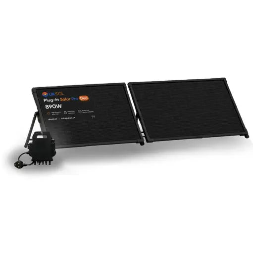 UKSOL 890W Pro Duo Compact Plug-In Solar Panel Hybrid Mount Kit