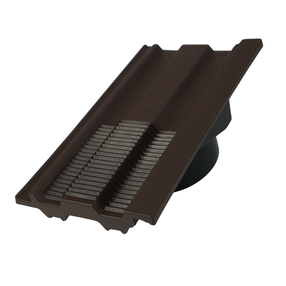 Ubbink UB62 Mini Castellated In-Line Roof Tile Vent