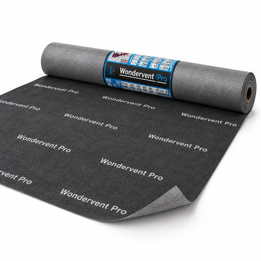 Wondervent Pro Breathable Pitched Roof Underlay – 1m × 50m, 115g/m²