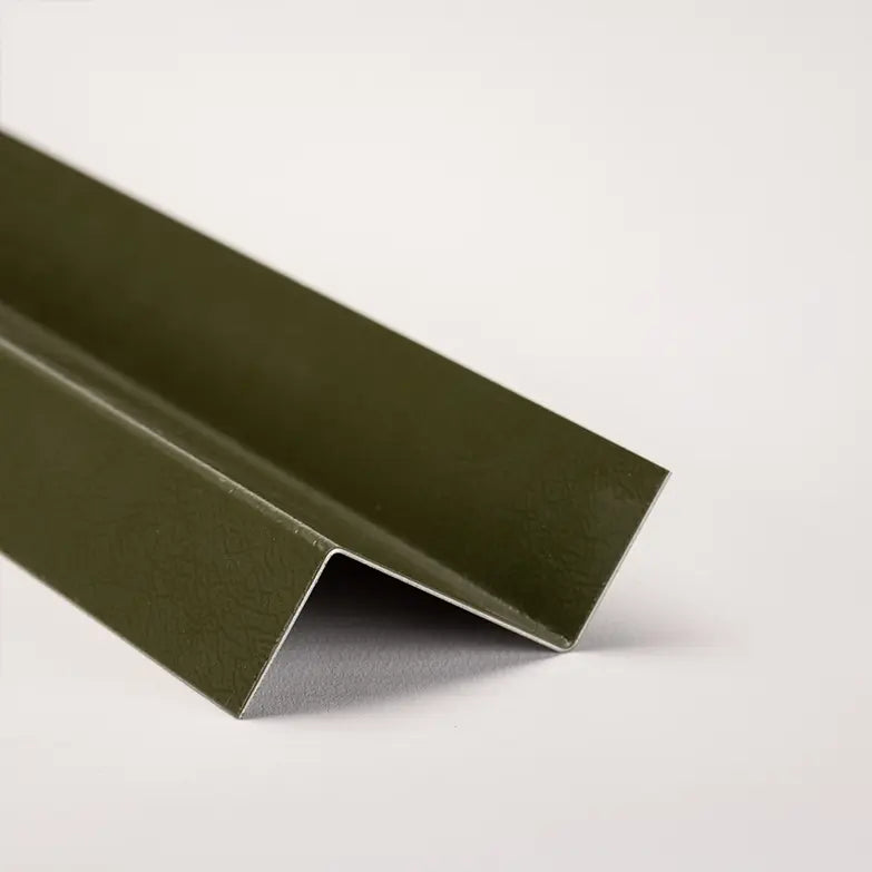 Z-Shaped Metal Trim 3m - PVC Plastisol