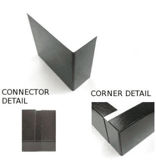 Metal Drip Trim Corner & Connector