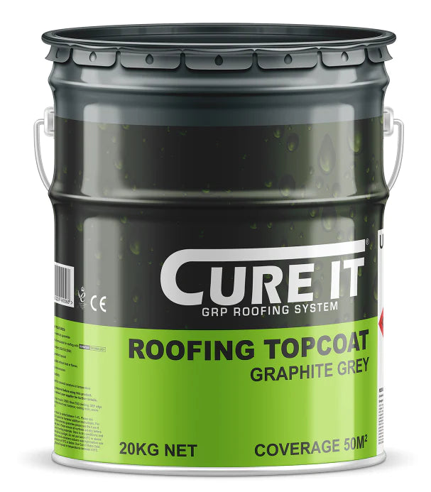 Cure It GRP Roofing Topcoat Graphite Grey