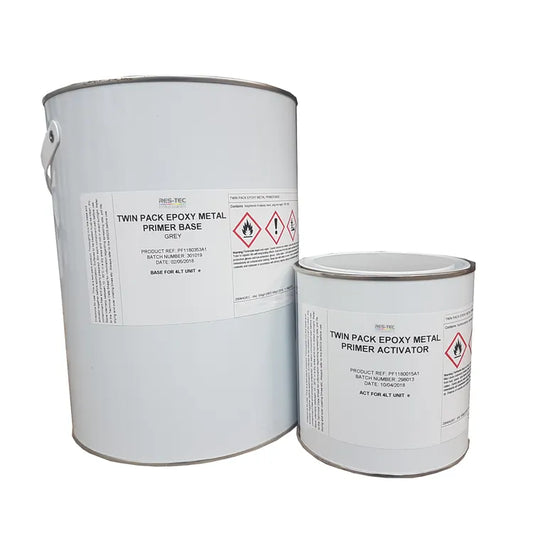 Restec Twin Pack Epoxy Metal Primer – 4Ltr