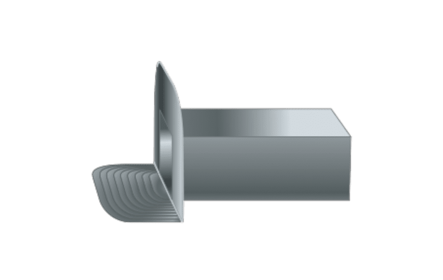 Ryno PVC TPH Flat Roof Horizontal Drainage Outlet - All Sizes