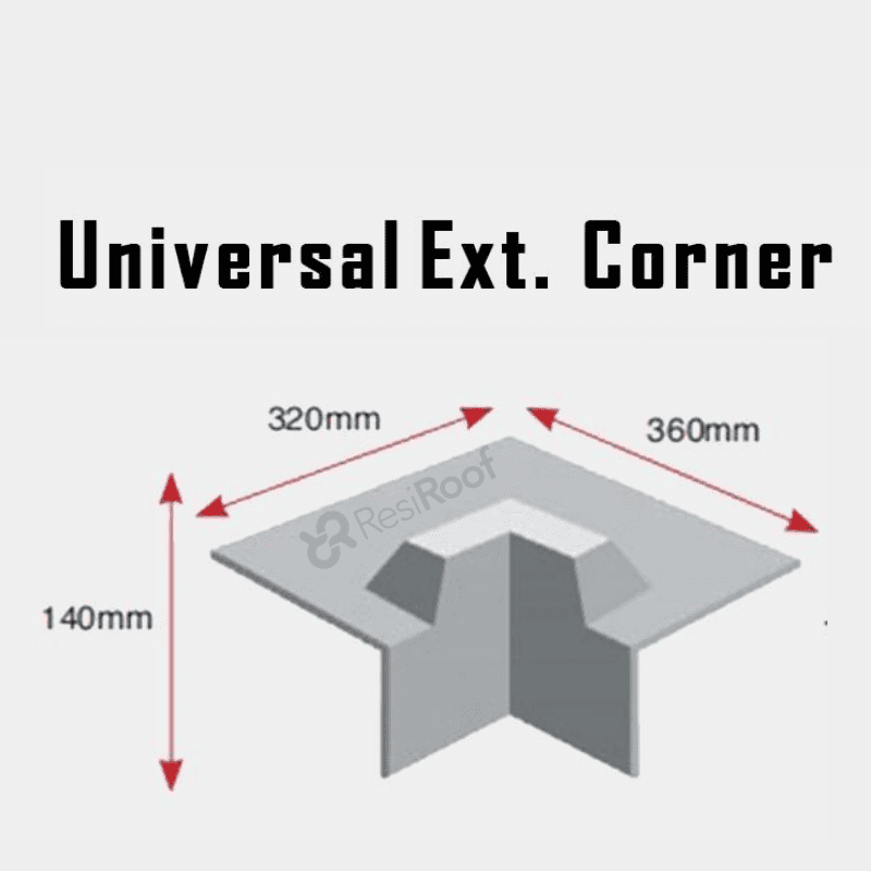 C4 Universal Internal Corner Trim