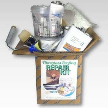 GRP Fibreglass Roofing Repair Kit