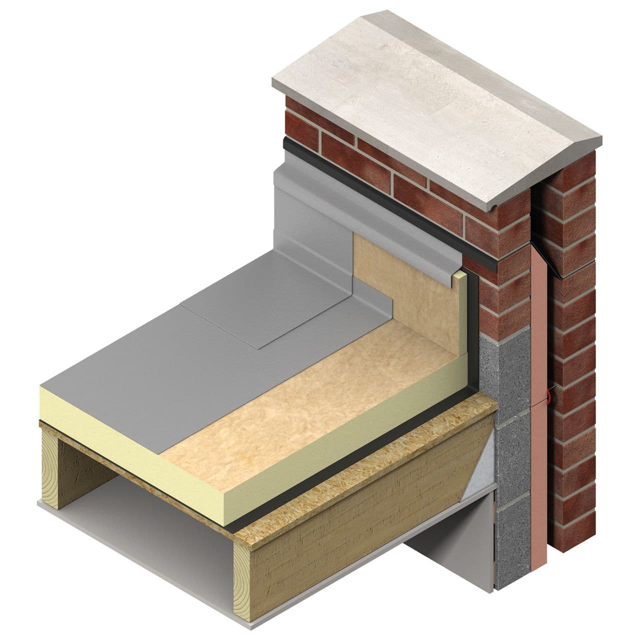 Kingspan TR27 Flat Roof Insulation Board 25mm Per Pack - 1200mm x 600mm