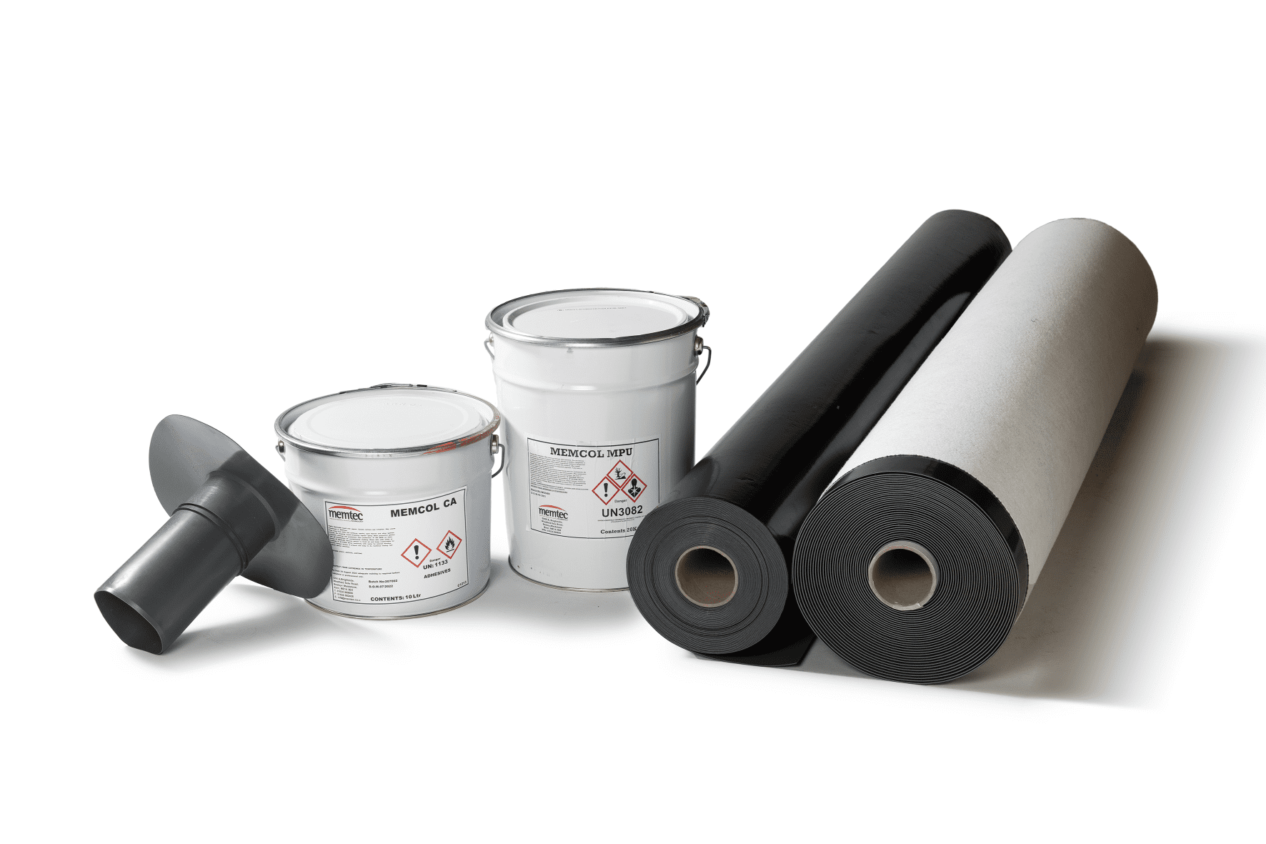Memtec Preformed PVC Corners - Internal & External