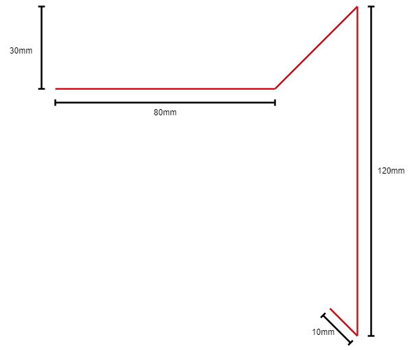 Memtec Verge Water Check Drip Trim -  All Sizes