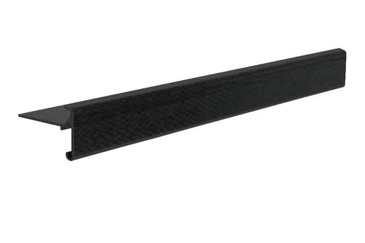 Ryno A1 GRP Roof Edge Trim - Felt & Asphalt Roof - Black - 3m x 50mm x 65mm